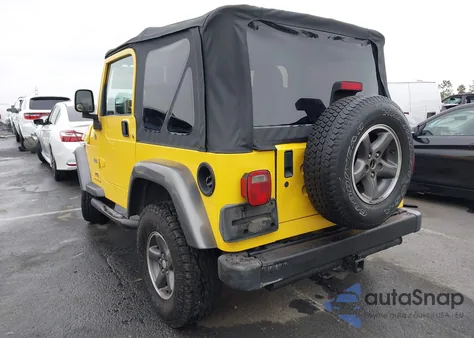 2004 Jeep Wrangler X from USA, damaged, VIN 1J4FA39S24P732070